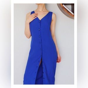 Vintage Button Front Dress